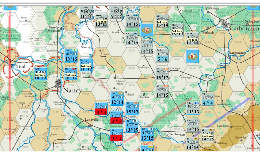 Vassal version of GMT´s 1914 Offensive a Outrance board game