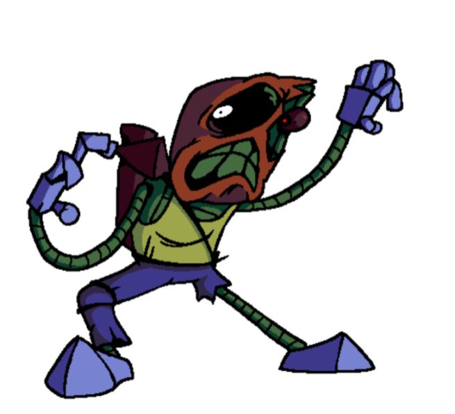 This is the old drawing. I'm not quite sure what exactly Dany is doing here, but something is surely stressing him out.