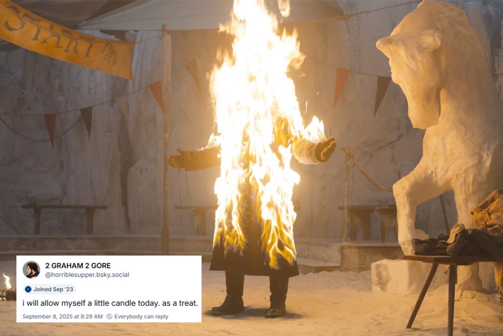 Stanley is super duper ablaze.