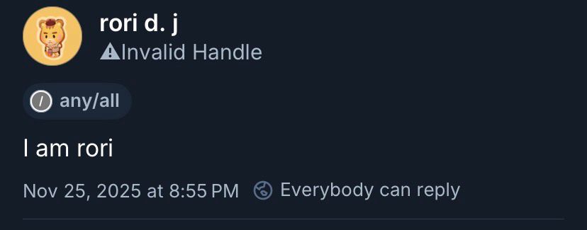 screenshot of this post