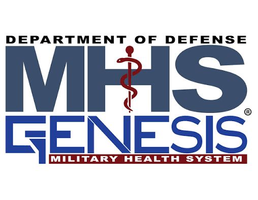 The cursed logo for the defense department’s deeply counterintuitive health portal