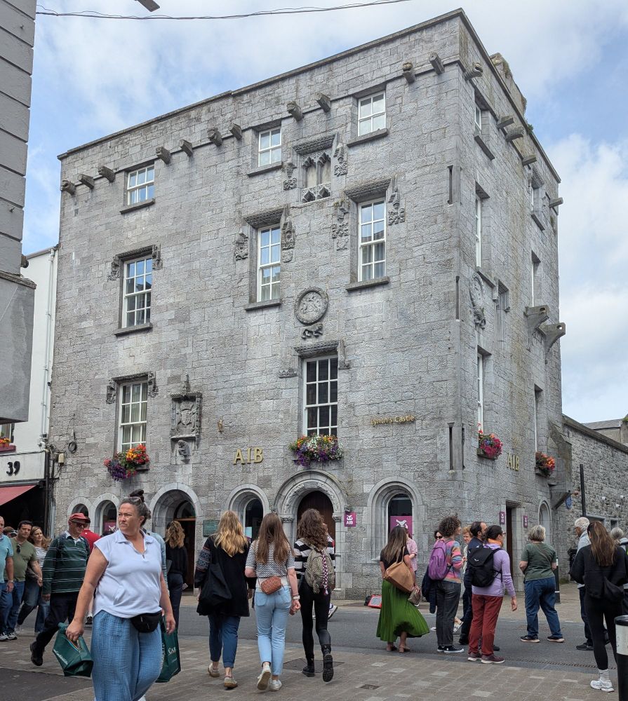 Image of the Lynch's Castle branch of the Allied Irish Bank in Galway City. 