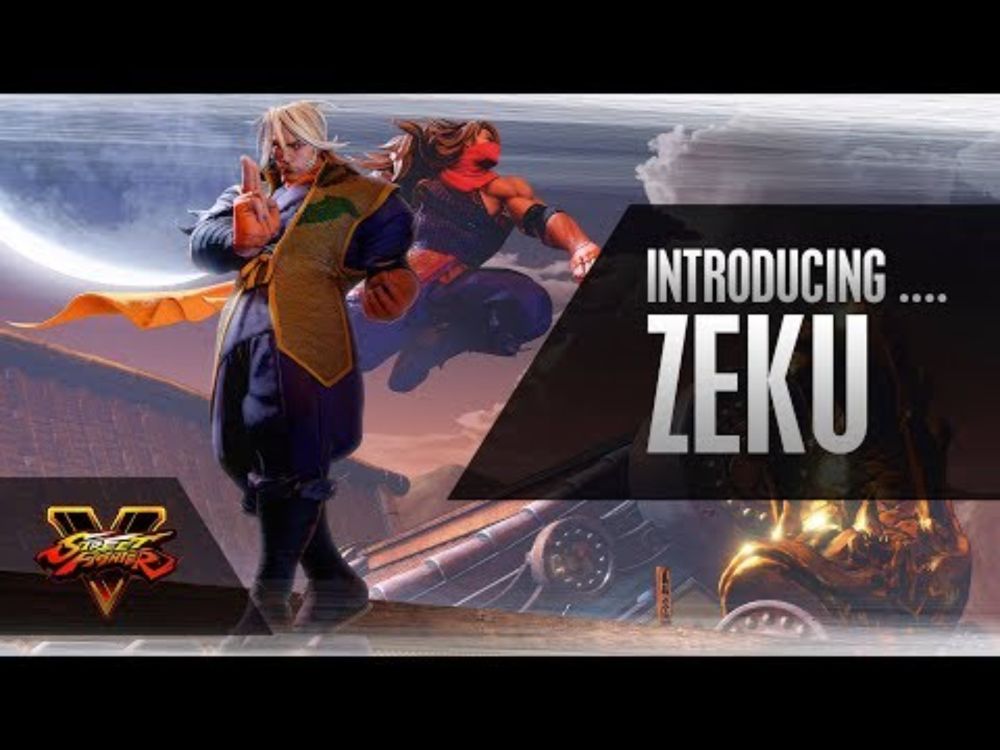 SFV: Character Introduction Series - Zeku