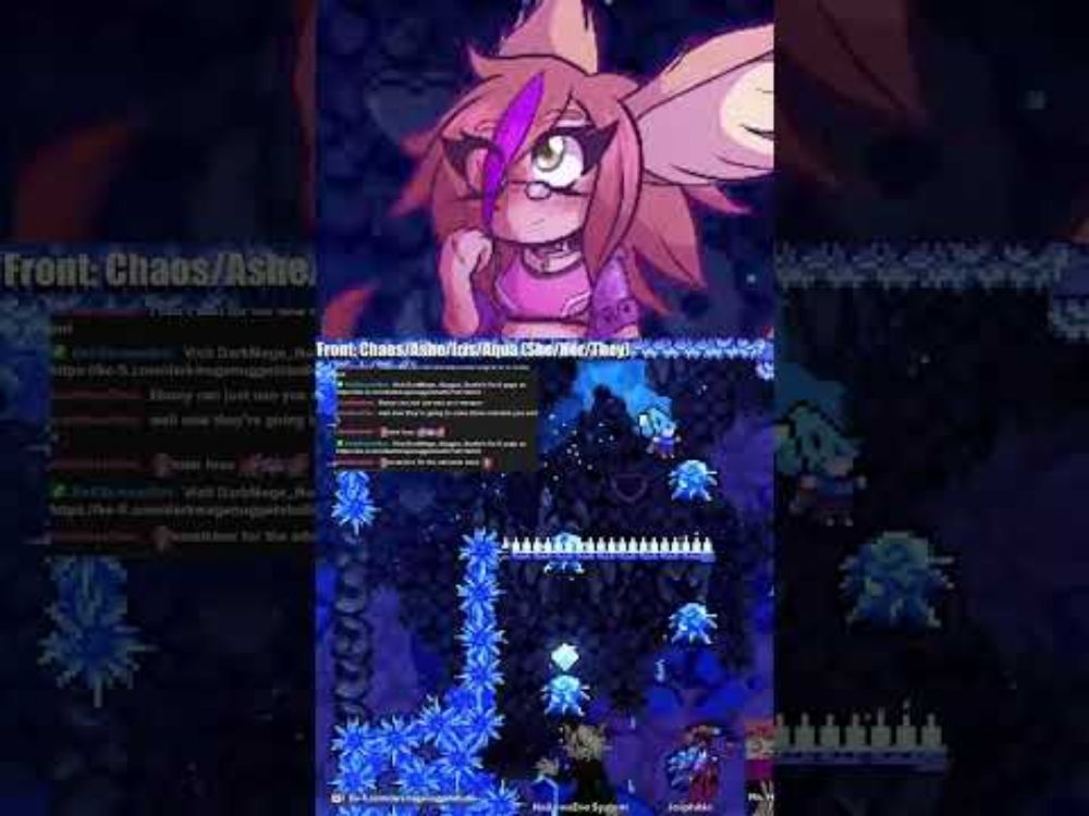 Small mode Ashe hop - Celeste clip| #darkmage_nugget_studio on #Twitch