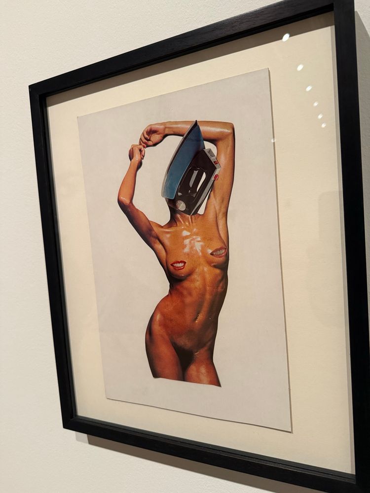 Original photomontage for cover of Buzzcocks’ Orgasm Addict single