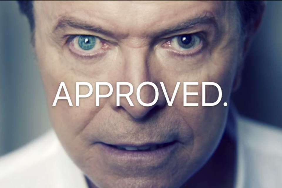 Bowie approves.