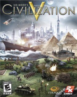 The cover for the computer game Sid Meier's Civilization V.
