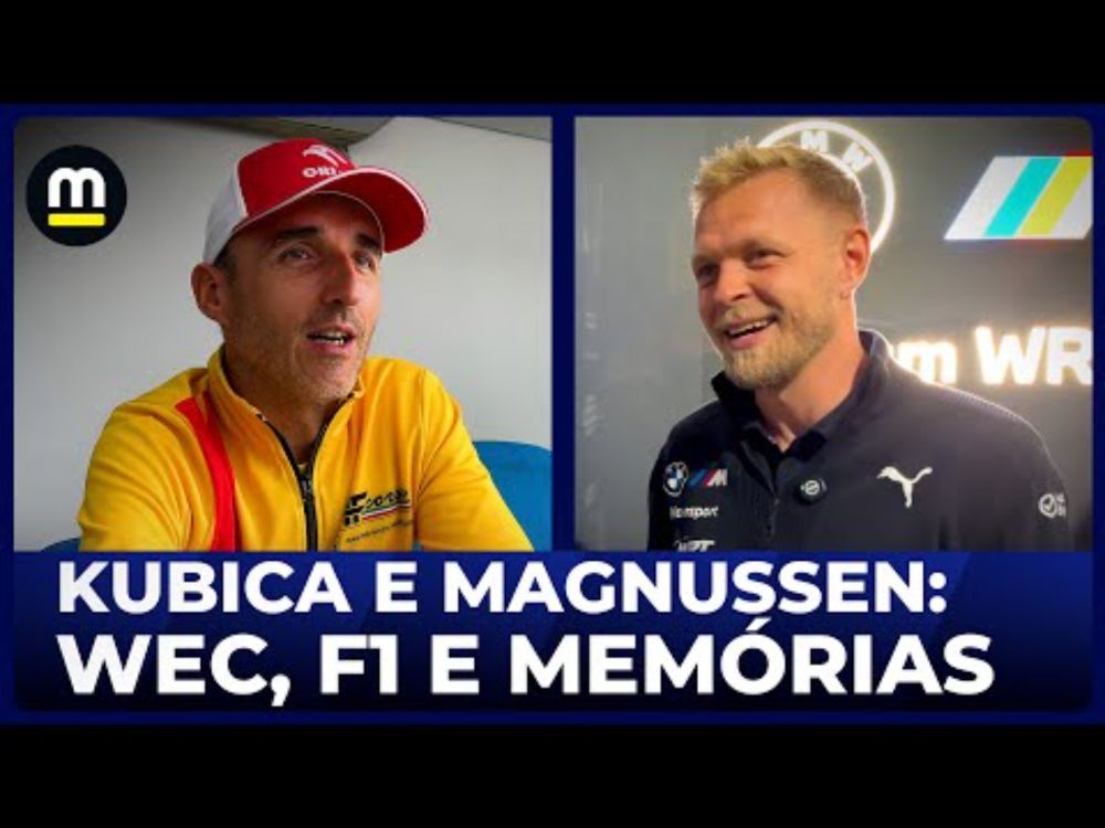 Magnussen analisa BORTOLETO / HULK e recorda POLE na F1 em SP! KUBICA reflete sobre LE MANS e BRASIL