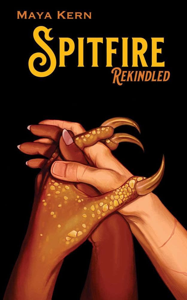 the final book cover with the hand having cat like golden tipped claws and shiny lizard-like golden scales