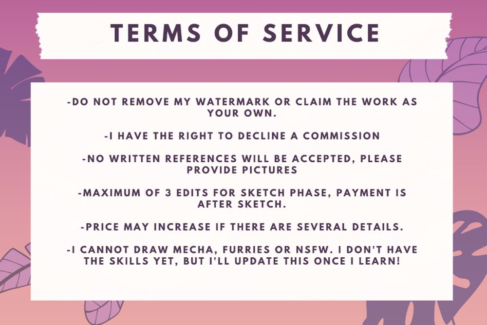 Commission Sheet TOS