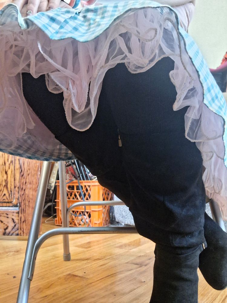 A low-angle selfie like as if you're kneeling at my feet, ya lucky duck