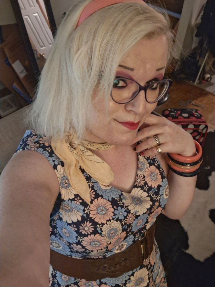 A close-up selfie 