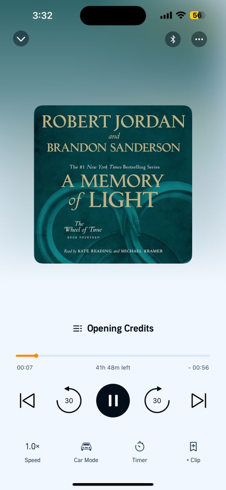 Audible playhead for “A Memory of Light”