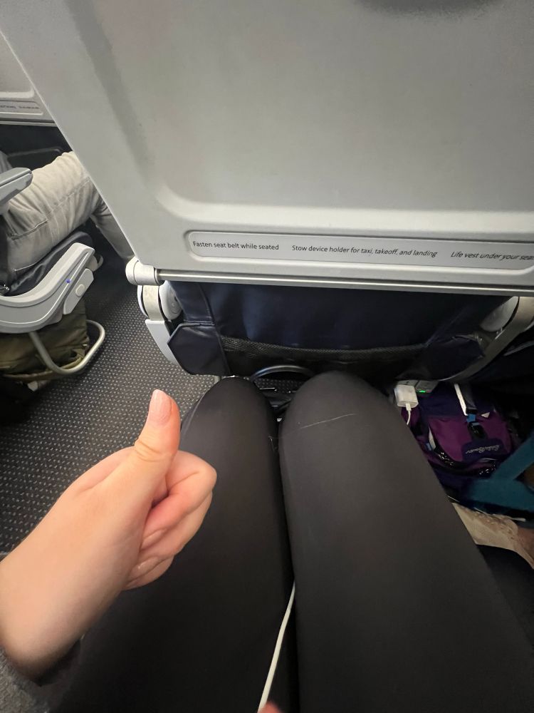 Takin off on a plane