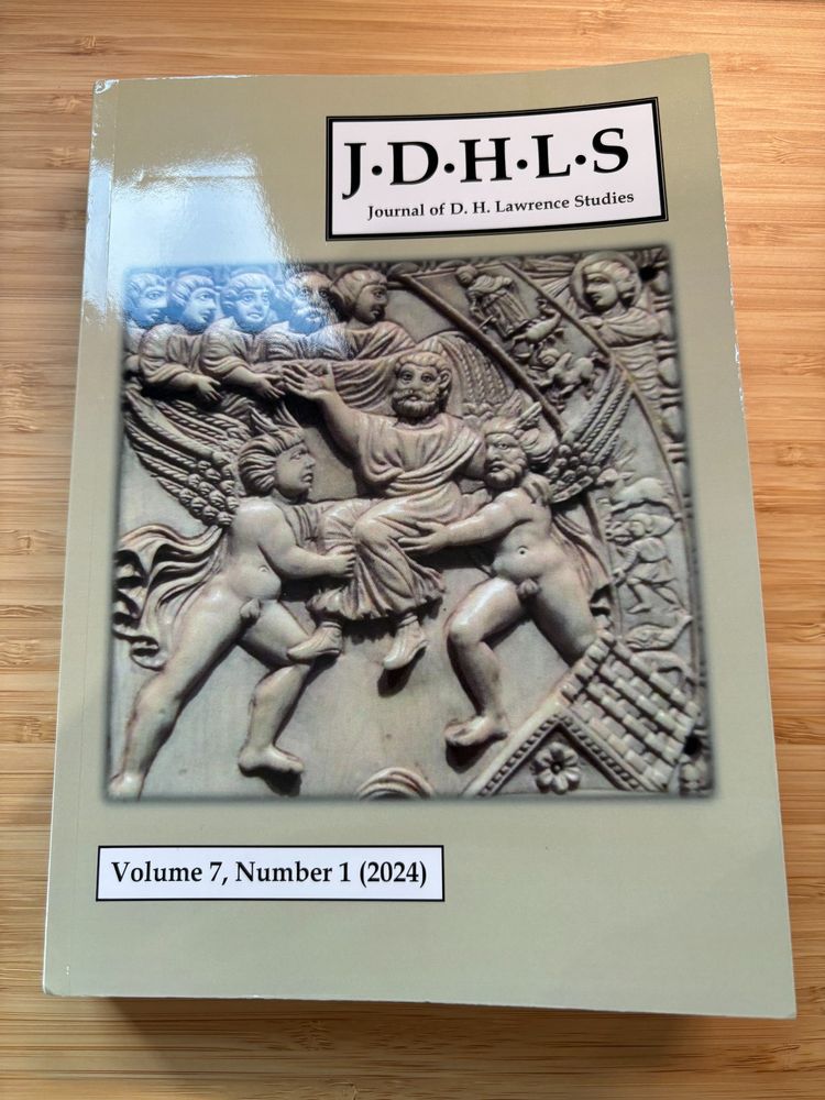 Cover of the latest issue of the Journal of D. H. Lawrence Studies.