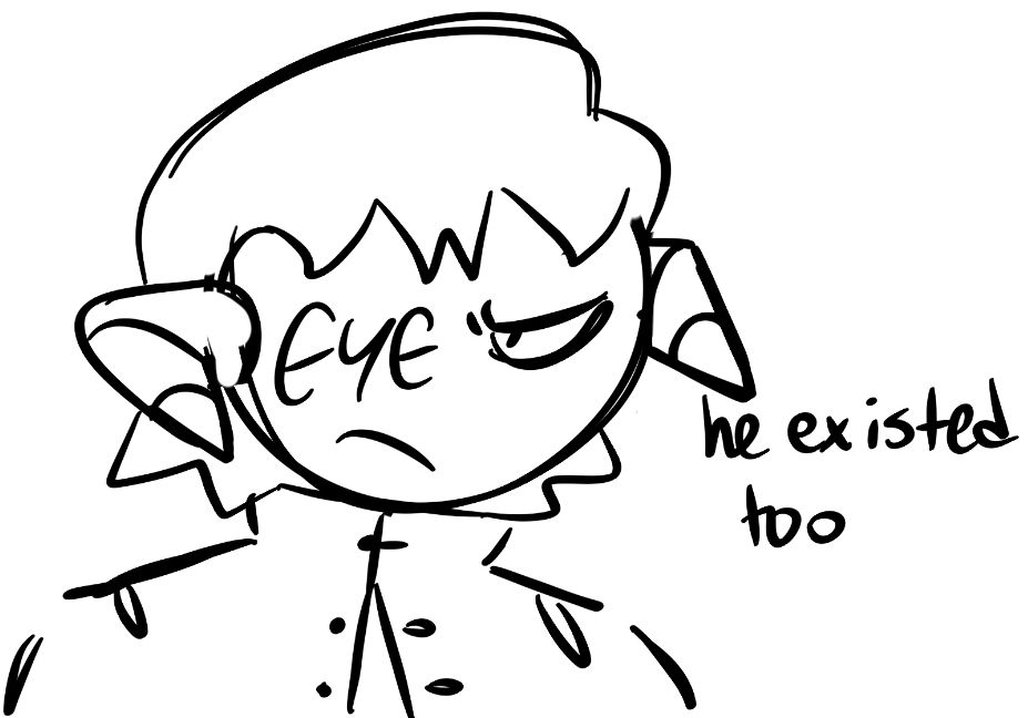 Matthason from Dave and Bambi. Text next to him says: "He existed too"