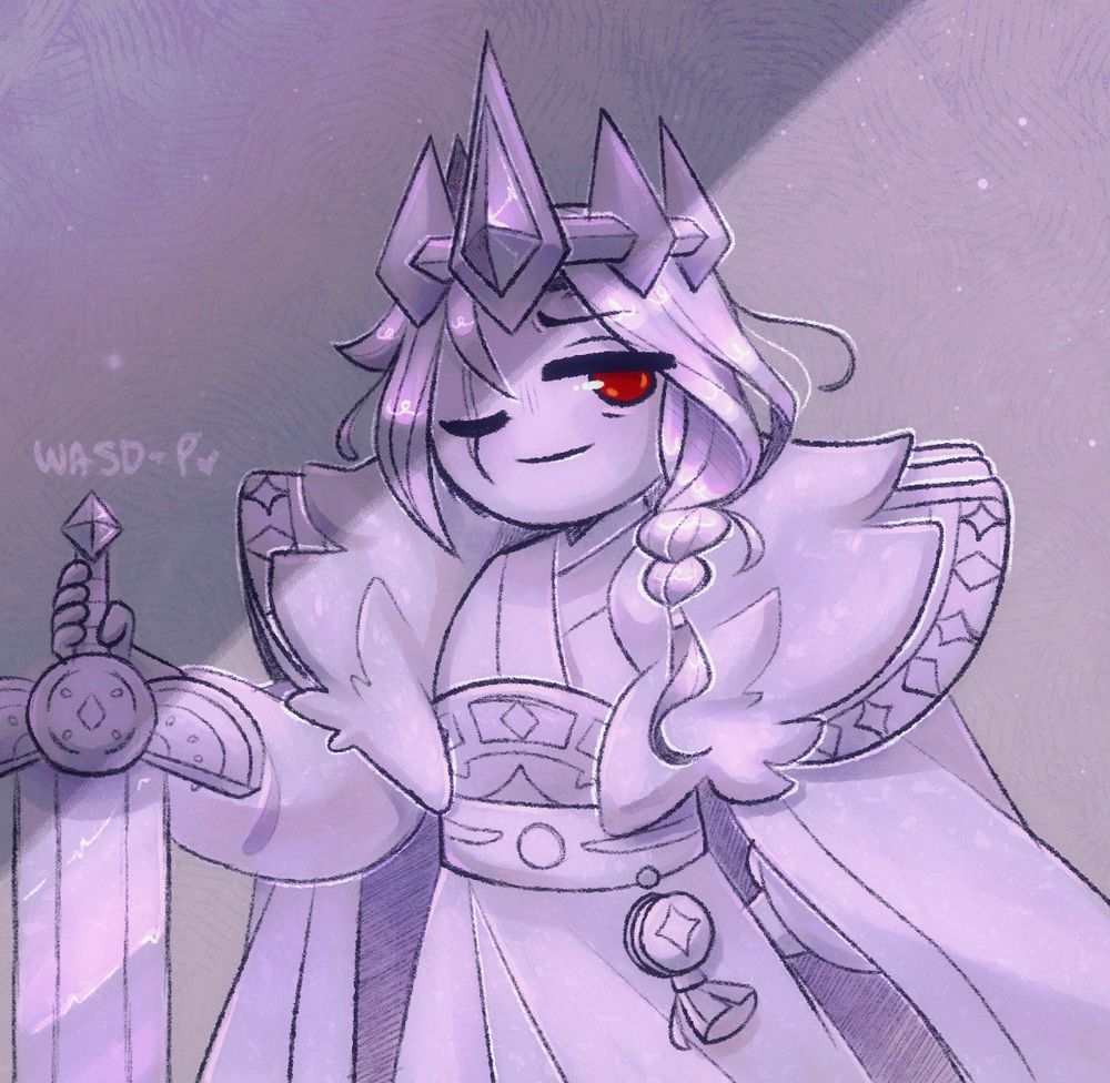 Shaded sketch of King Dark Choco Cookie