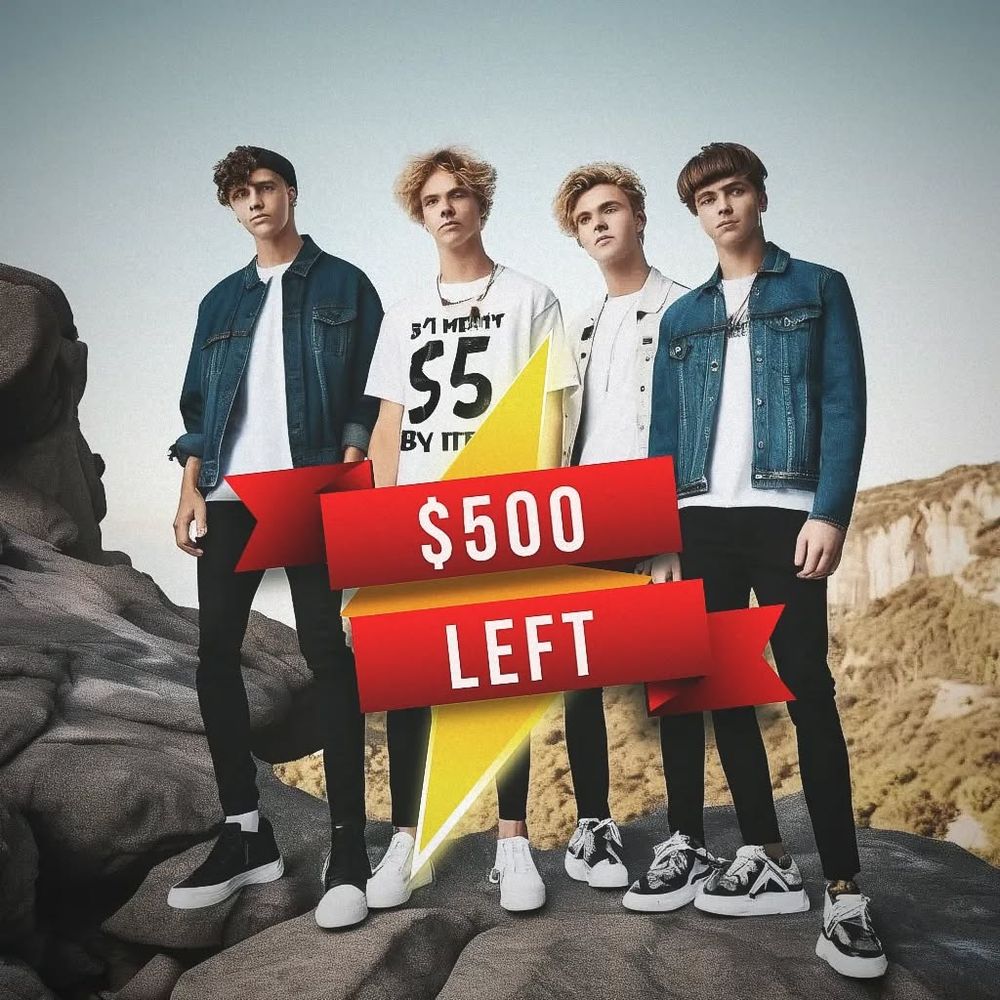 These incredibly sexy boy band guys want you to know that there's only $500 remaining until we reach our Kickstarter goal! 💰🔥🤘🏻

Hit the link to help push us to the finish line ❤️