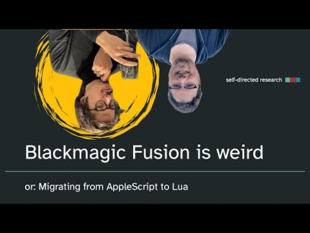 Blackmagic Fusion is weird