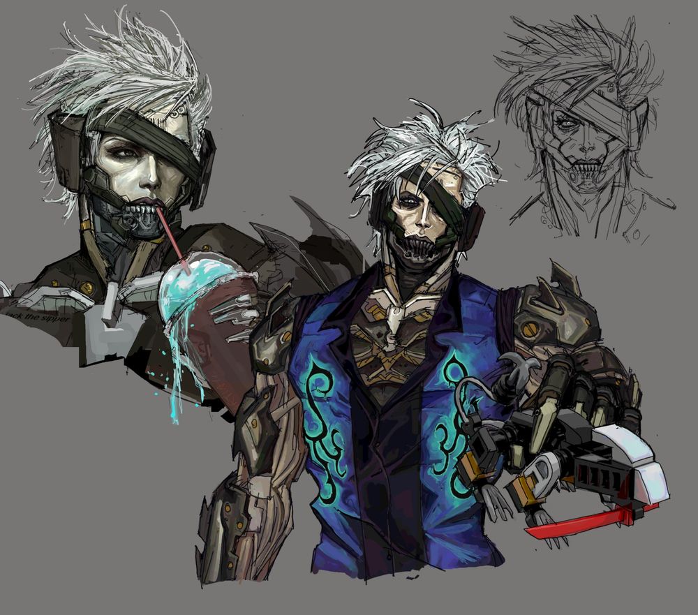 raiden drink.. raiden lego.. jack the sipper 