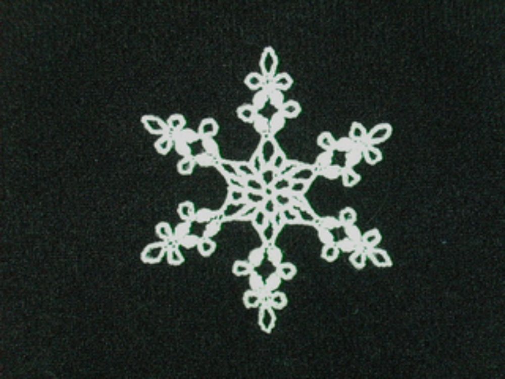 Snowflake #94 3D pattern by Anne Halliday