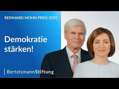 Reinhard Mohn Preis 2025 – Impressionen der Preisverleihung
