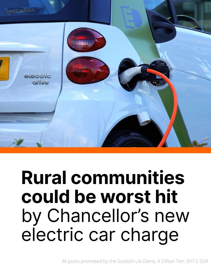 Rural communities could be worst hit by Chancellor’s new electric car charge.