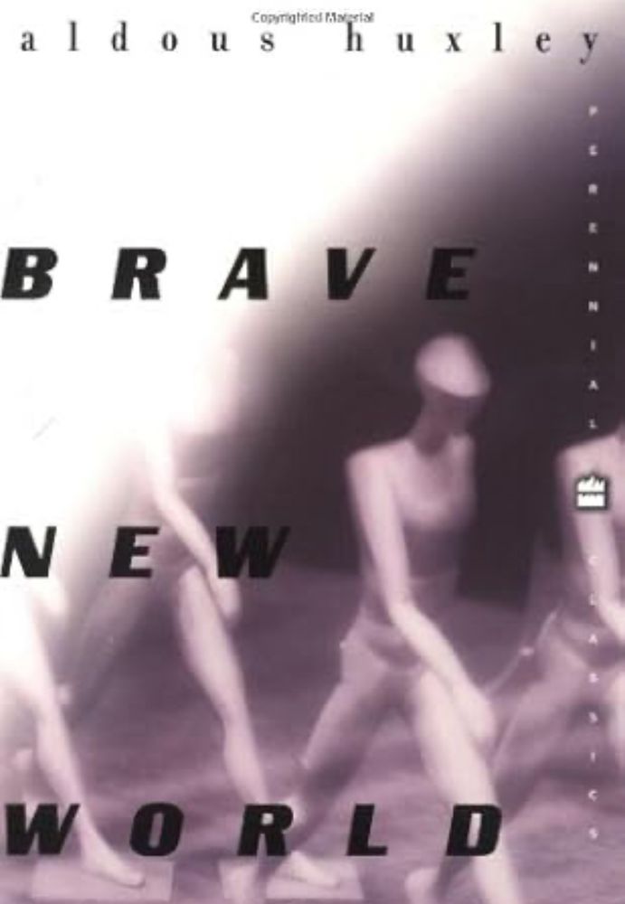Book cover of Brave New World by Aldous Huxley