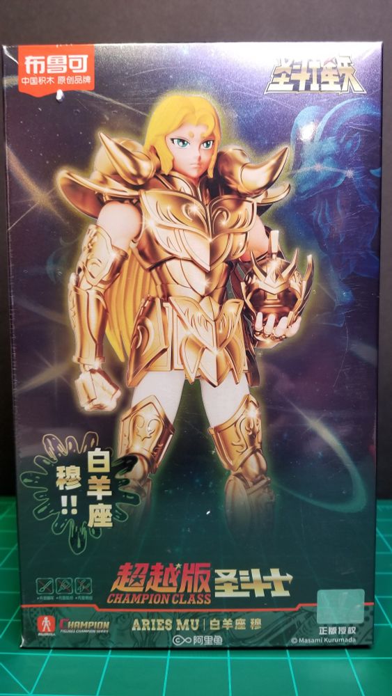 Blokees Champion Class Aries Mu Manga version 