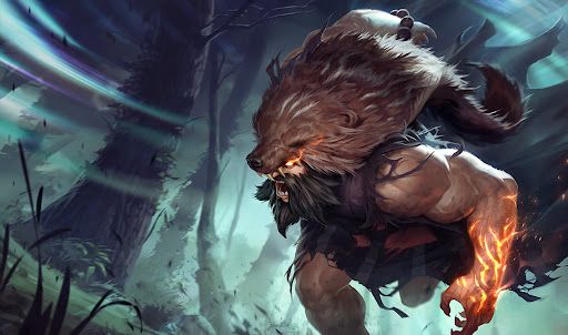 Udyr’s original (updated) splash art from League of Legends