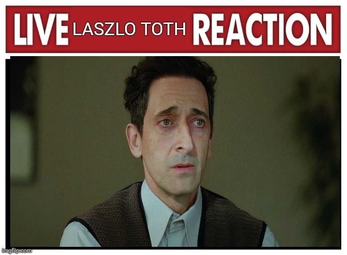 Live Laszlo Toth from the brutalist reaction