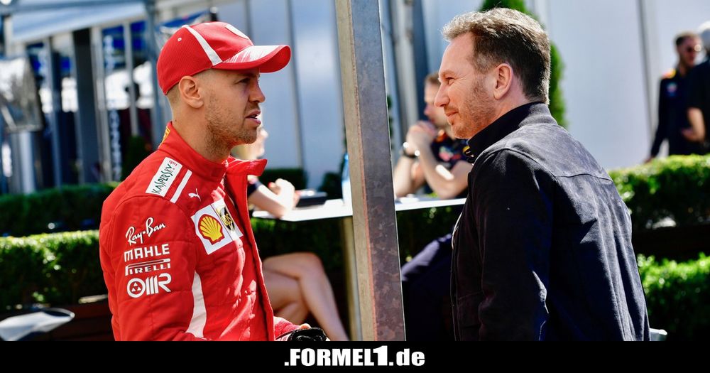 Sebastian Vettel, Christian Horner