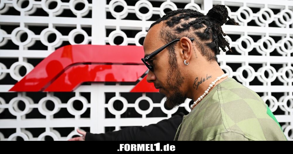 Lewis Hamilton im Formel-1-Fahrerlager