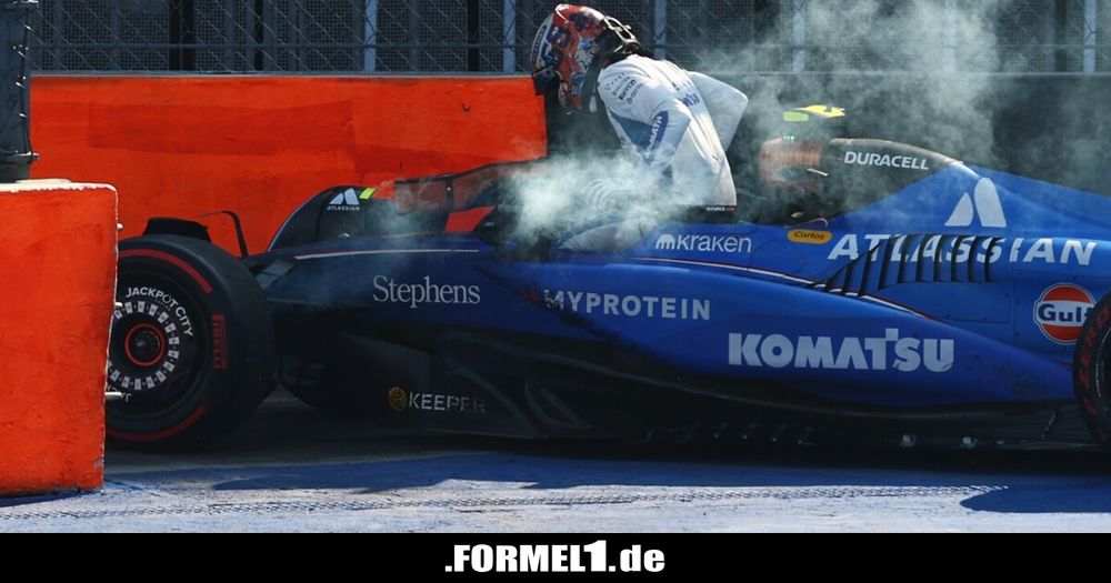 Carlos Sainz nach seinem Ausfall beim Grand Prix von Mexiko-Stadt 2025