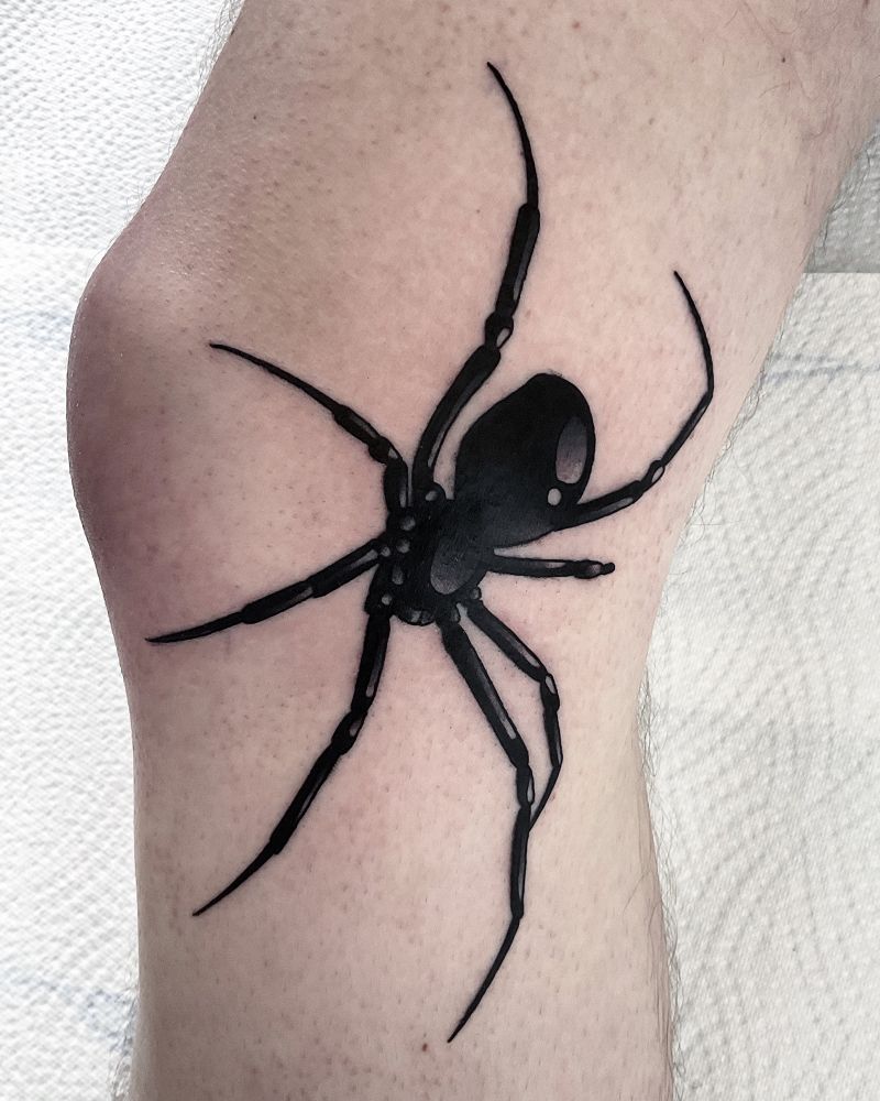 black widow for nicolai <3
.
.
.
#blacktattoo #blacktattooart #blxckink #darkartists #onlyblackart #germantattooers #blackworkers #tattooartist 
#traditional #traditionaltattoo #blackworktattoo #blackwork #tattoo #tattoos #inked #fyp #foryoupage 

#mönchengladbach 
#saintblacktattoo