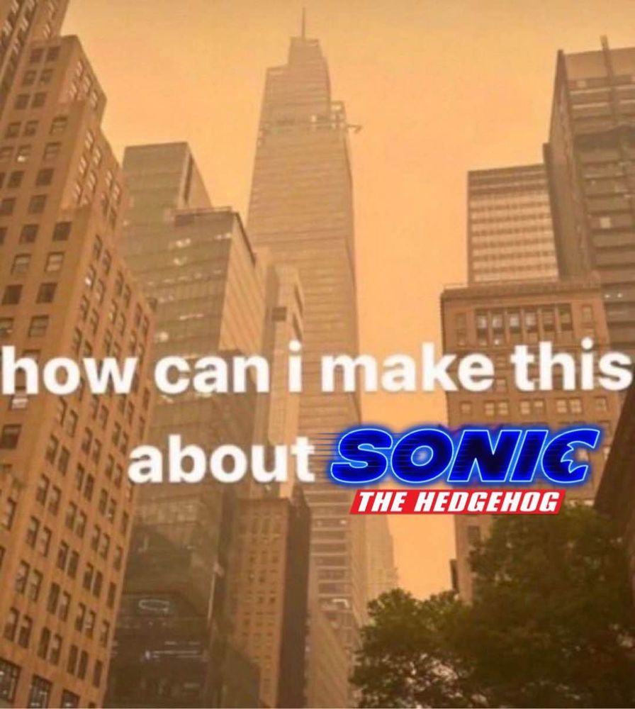 How can I make this about sonic 