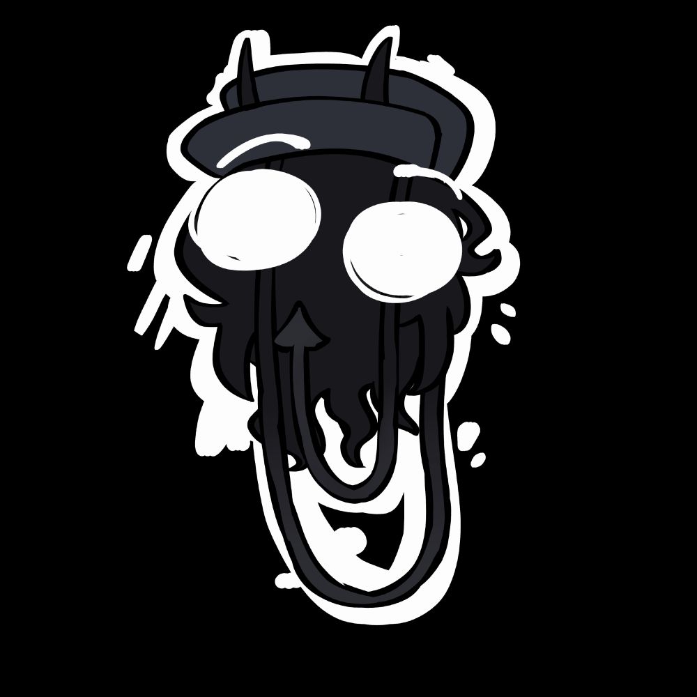 kyrse (my oc) as clippy