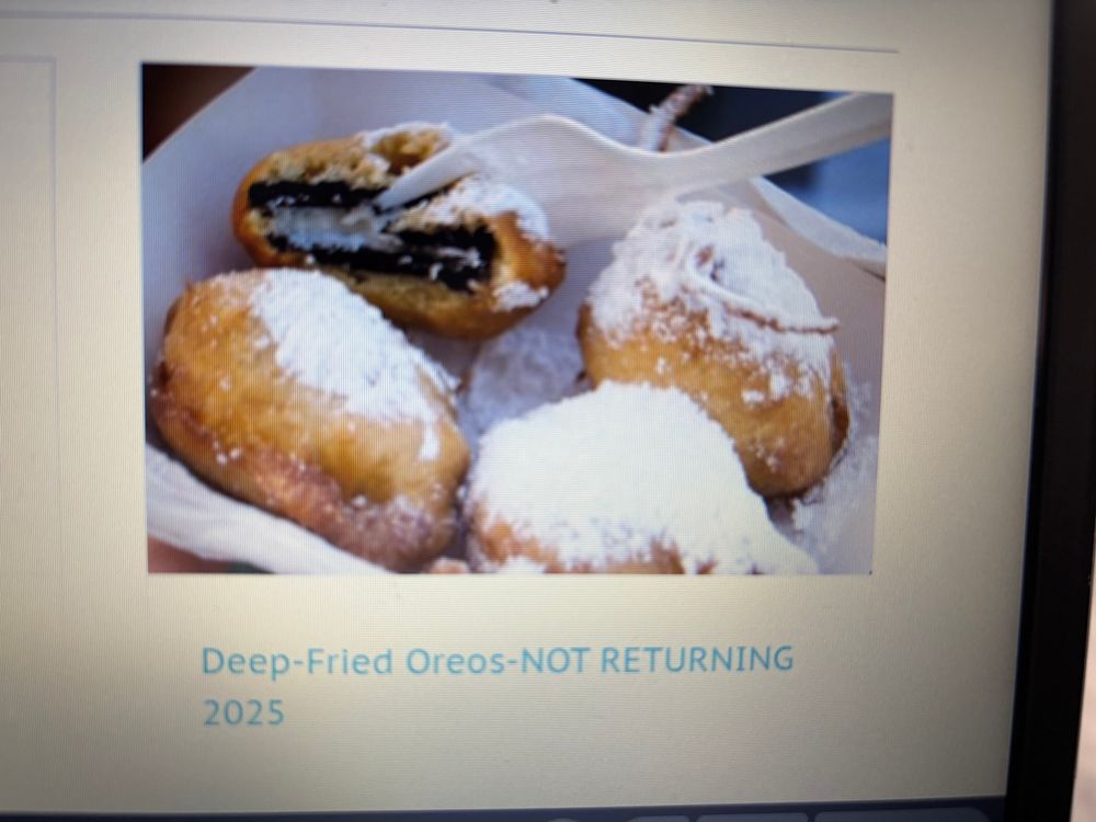 Deep Fried Oreos - NOT RETURNING 2025