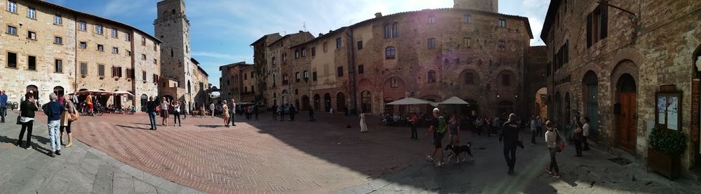 Die Altstadt von San San Gimignano in der Toskana.