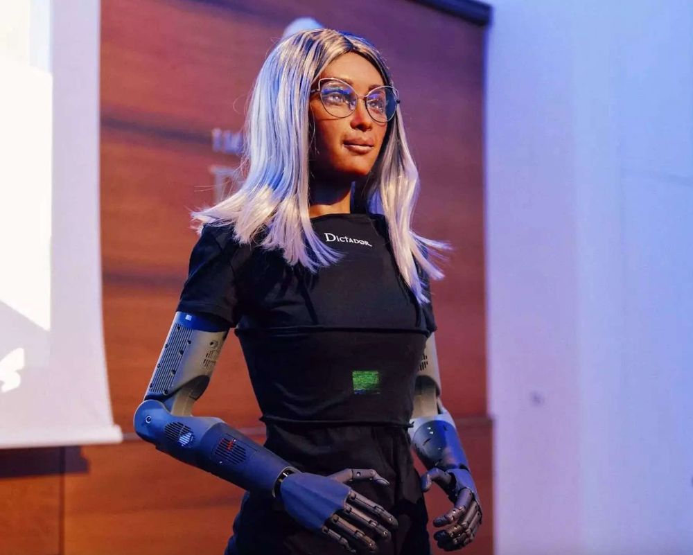 The humanoid robot CEO of a drinks company says she doesn't have weekends and is 'always on 24/7'