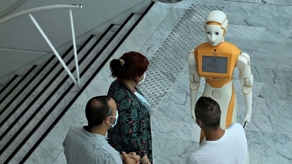 French hospital trials 'socially assistive' robots to help the elderly