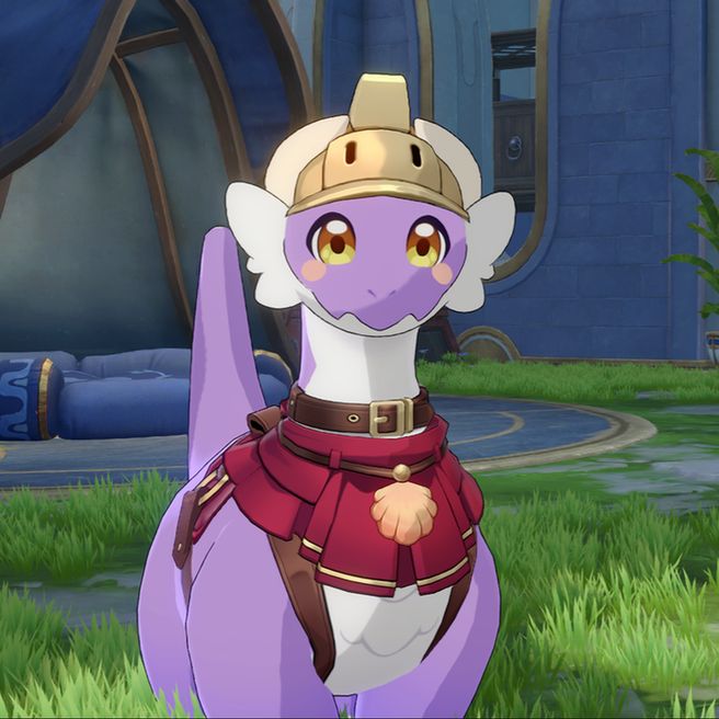 Baby Dromas as featured in the event Nice Weather for Dromases from the free-to-play role-playing gacha video game Honkai: Star Rail