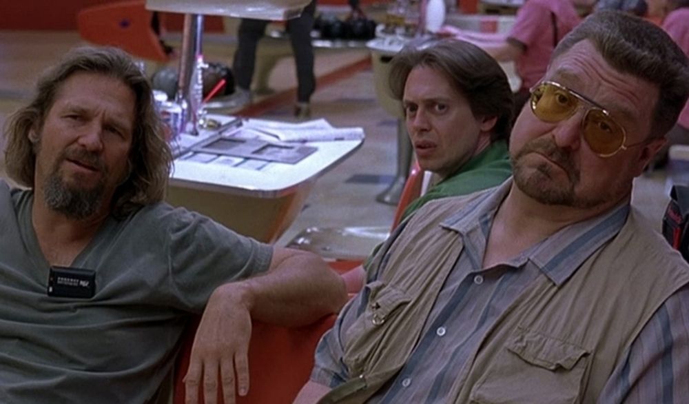 The Dude, Donnie and Walter from The Big Lebowski