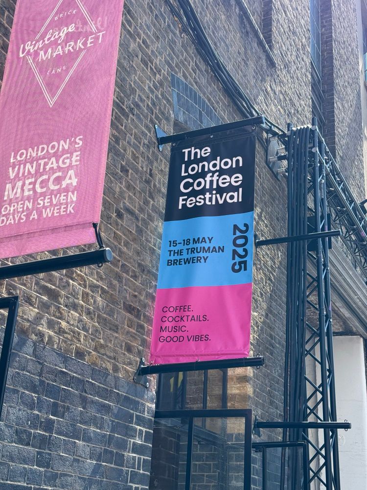 Sign for the 

The London Coffee Festival
15-18 MAY
THE TRUMAN BREWERY
2025
COFFEE.
COCKTAILS.
MUSIC.
GOOD VIBES.