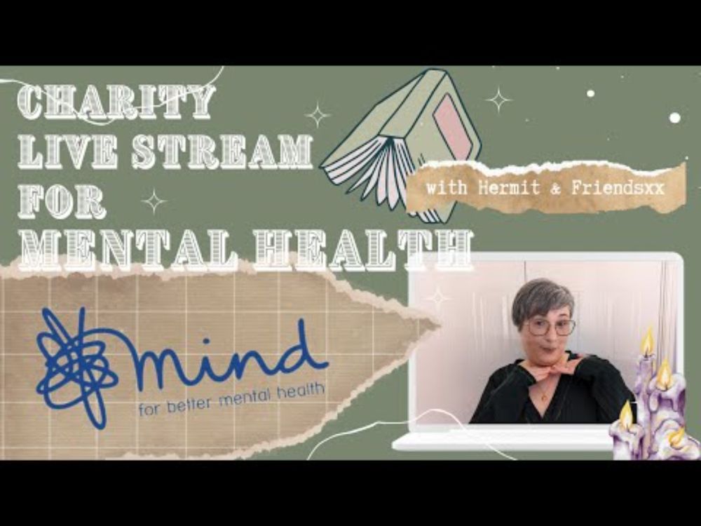 Hermit's 12 hr Live #streamformind | Charity Reading & Productivity Sprints | 28 November
