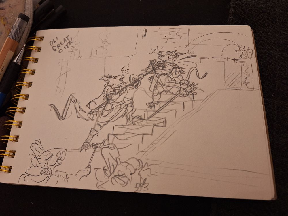 That's rats killing murder style