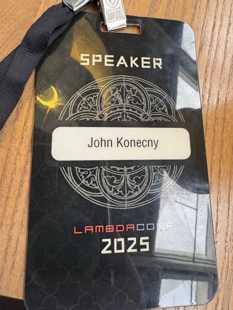 Speaker ID Badge