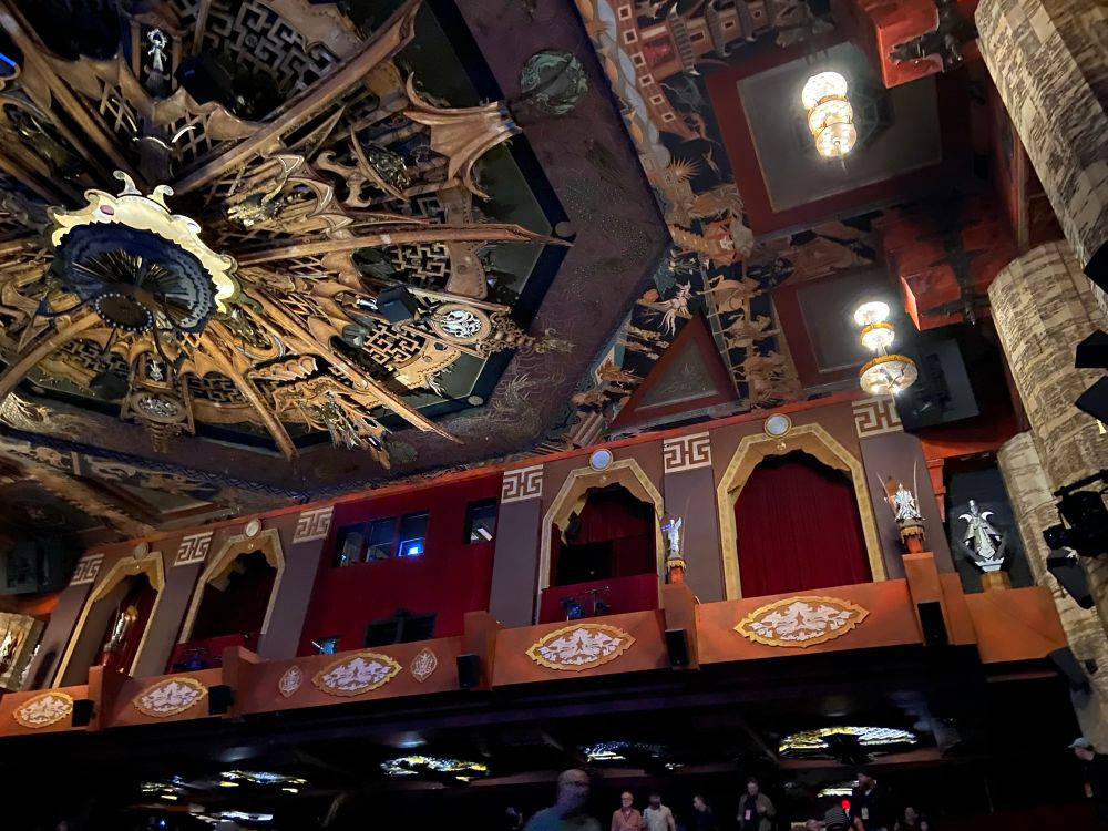 Former balcony of the Chinese Theater.