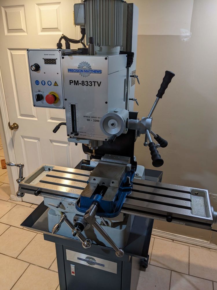 A new milling machine, in my basement