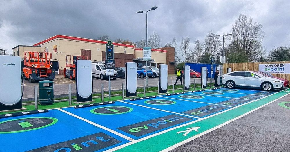 First non-Tesla branded V4 Superchargers are being deployed